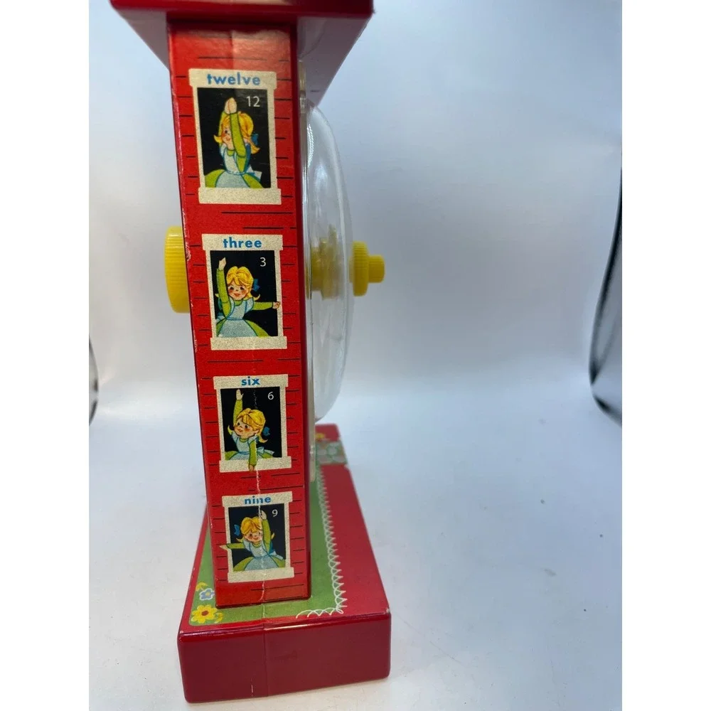 2009 FISHER PRICE music box teaching  CLOCK-# 998-VTG